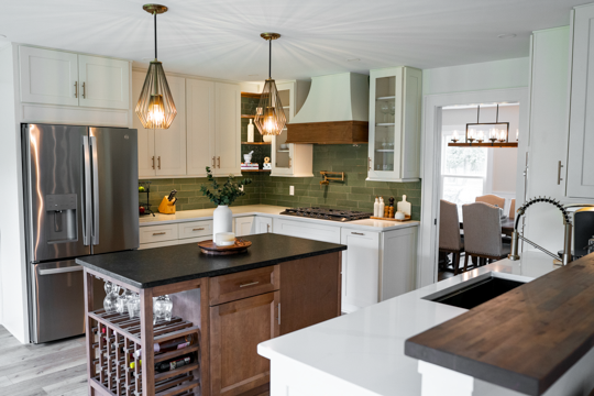 kitchen remodel photography